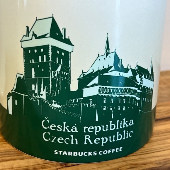 Starbucks Czech Republic Global Icon Collector Series 2017 Coffee Cup Mug 16 Oz. - Picture 8 of 10